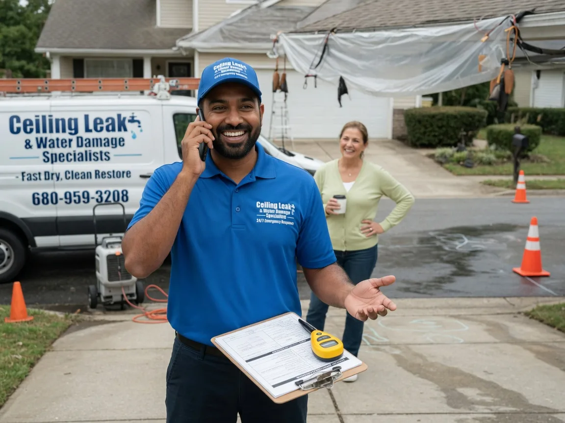 Ceiling Leak Cleanup Franklinville, NC FAQs