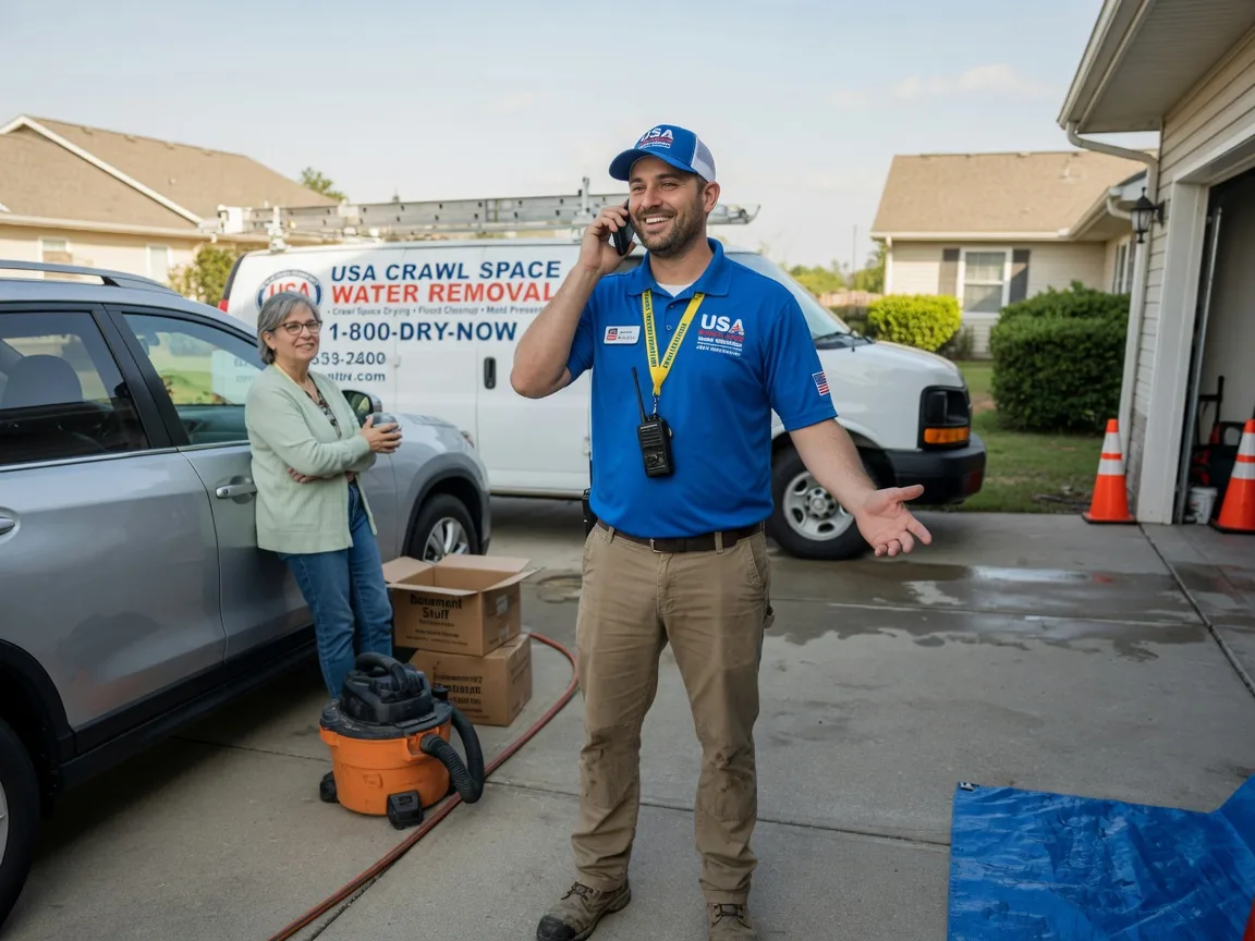Crawl Space Water Removal Franklinville, NC FAQs